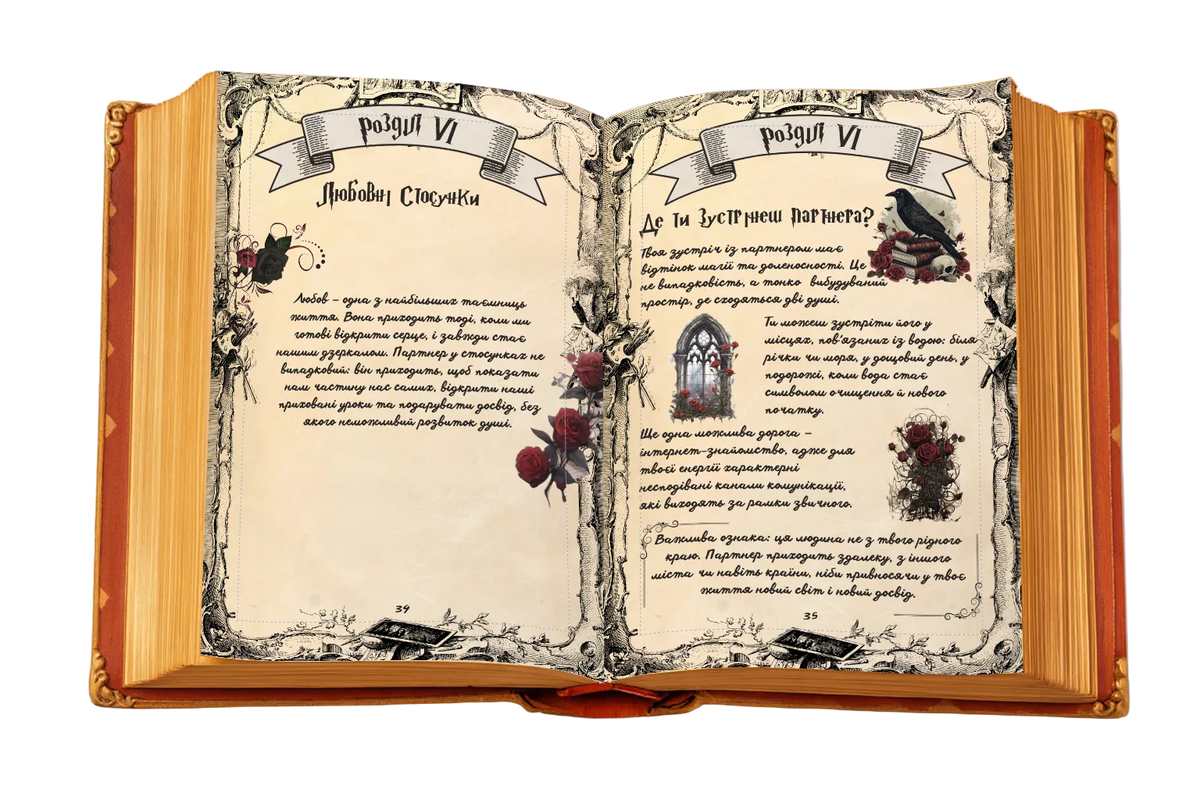 Chapter VI. Love Relationships