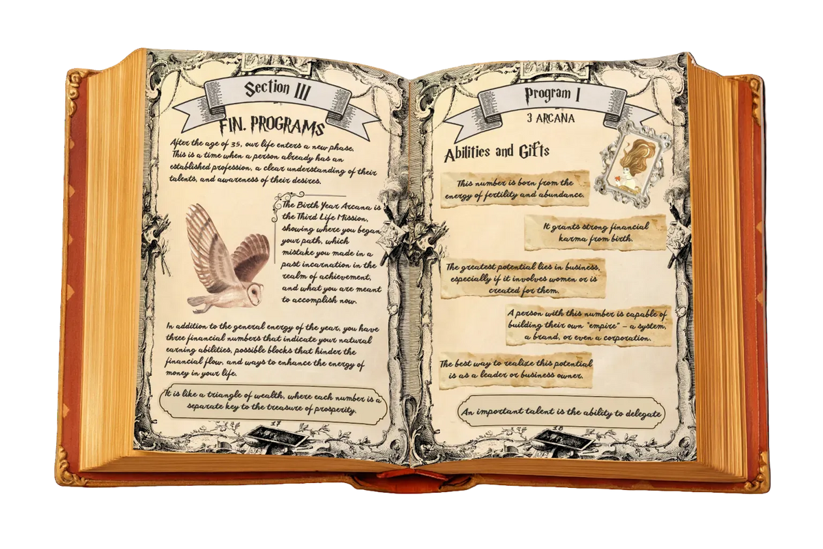 Chapter III. The Third Life Purpose — Financial Programs and Blocks