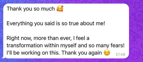 Client message shared by Madison